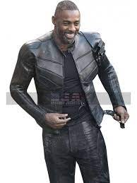 Hobbs And Shaw Idris Elba Brixton Costume Black Leather Jacket Leather Jacket Faux Leather Jacket Men Mens Black Jacket