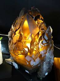 Smoky Citrine Elestial Cathedral Giant Quartz Crystals Minerals Mineral Stone