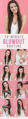 10 Minute At Home Blowout Routine Best Blow Dryer For Natural Hair Long Hair Styles Hair Dryer Reviews Natural Hair Styles