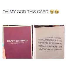 Found This Birthday Card Online Very Useful When You Can T Think Of Anything Special To Say Funny Cards Funny Birthday Cards Funny Quotes