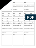 The first version is concise one page brain and the second is a little more in depth and has a front and back page. Nurse S Brain Sheet
