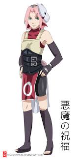 The Red Anbu Sakura Haruno Naruto And Sasuke Sakura Uchiha