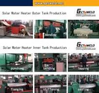 Sheet Rolling Machine for Solar Water Tank Heater Production ...