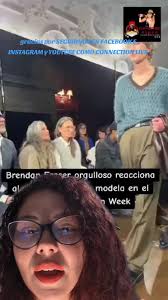 Brendan Fraser Son at Todd Snyder Show