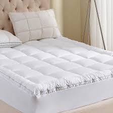 Witone Mattress Pad Queen Size 400tc Cotton Top 3m Water Resistant Hypoallergenic54oz Down Alternative Pillow Top Mattress Pad Mattress Pad Pillow Top Mattress