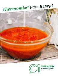 Sarinas Pizzasosse Rezept Thermomix Rezepte Sosse Mahlzeit