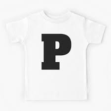 P is 16th letter hence there will be 15 letters after p. Alphabet P Uppercase Letter P Letter P Kids T Shirt By Marosharaf Redbubble