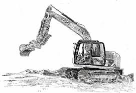 Excavator On Behance