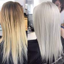 Metallic Silver Blonde Hair Silver Blonde Hair Silver Blonde Hair