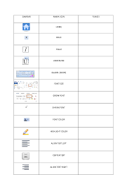 Doc Gambar Nama Icon Fungsi Home Bold Italic Underline Calibri Body Font Size Grow Font Shrink Font Font Color Highlight Color Align Text Left Center Text Align Text Right Justify Text