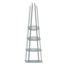G B 54 In Galvanized Tomato Cage 5 Pack Tomato Cages How To Grow Taller Galvanized