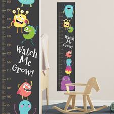 As the child grows, the curvature straightens out, she says. Little Monsters Growth Chart Wall Decal Kids Room Growth Etsy Kids Room Wall Decals Wall Growth Chart Kids Wall Decals