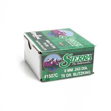 Sierra Bullets 6mm 70 gr BlitzKing (500 Count)
