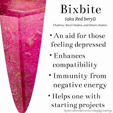 Bixbite Crystal Meaning Spiritual Crystals Crystal Meanings Crystals