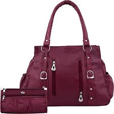 We make laptop bags, handbags, women's office. Buy Bellina Women S Synthetic Handbag In Premium Maroon Color Shoulder Bag And Wallet At Amazon In