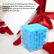 Make giving presents fun with a challenging ball maze puzzle.when it feels so awkward to give money in envelopes and you're tired of wrapping present boxes, and you just want to make your loved. Money Maze Puzzle Box For Kids And Adults Unique Way To Give Gifts For People You Love Fun And Inexpensive Game Challenge For Children Birthday Christmas Gifts Blue Walmart Com