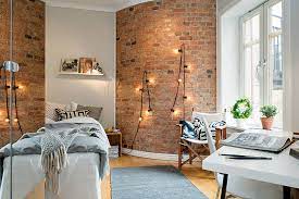 In this room, the black on the cowhide chairs adds a strong bit of punctuation and so does the dark color on the rugs — more of a charcoal. How To Brighten A Dark Room In 10 Creative Ways Lazy Loft