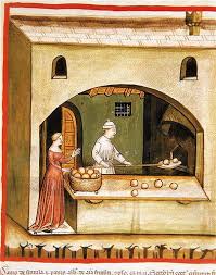 Medieval Oven 1370 1400 Medieval Paintings Medieval Crafts Medieval Art