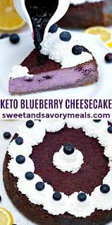 Keto Blueberry Cheesecake Video Sweet And Savory Meals Recipe Desserts Dessert Recipes Cake Recipes