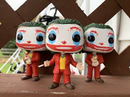 Custom Painted Funko Pop Vinyl Figure Phoenix Joker Movie Etsy Custom Funko Pop Pop Vinyl Figures Funko Pop