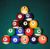 After the opening break, breaking order varies based on the rules you set up at the start. Eight Ball Wikipedia
