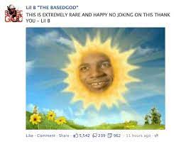 Lil B As The Sun Teletubbies Lord Disick Minion Photos