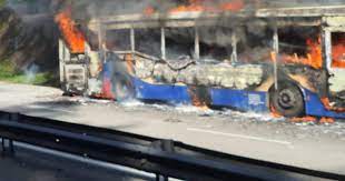 55, jalan perai jaya 5. Bus Catches Fire 50 Passengers Escape Unhurt
