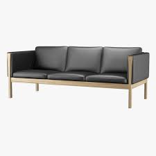Tufted velvet sofas with rose gold accents. 3ds Max Sofa Hans J Wegner