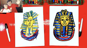 How to draw an egyptian person,how to draw egyptian art easy,how to draw a pharaoh,how to draw an egyptian king,how to draw. How To Draw The Pharaoh Of Ancient Egypt Tutankhamen Youtube