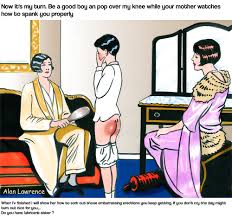 Femdom spanking art captions - 4 photos