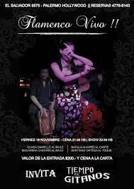 Preparate Para Disfrutar De Una Gran Cena Show En Tiempo De Gitanos Manana Los Esperamos En El Salvador 5575 Palermo R Cena Show Palermo Hollywood Gitanas
