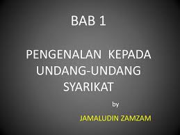 Bahwa sejarah lahirnya undang undang desa ini bukan perkara yang mudah. Pengenalan Kepada Undang Undang Syarikat By Jamaludin Zamzam Ppt Download