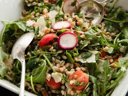 First there was the big reveal of the cover, and yesterday she shared her favorite summer salad from the book. Charlie Bird S Farro Salad Recipe Ina Garten Food Network