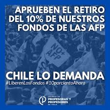 Retiro del 10% de las afp: Carta Abierta Del Profesorado A Los Senadores Y Senadoras Por El Retiro Del 10 De Los Fondos De Las Afp Portal Del Colegio De Profesores De Chile