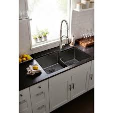 Quartz Classic 33 L X 21 W Double Basin Undermount Kitchen Sink In 2020 Composite Kitchen Sinks Kitchen Remodel Kitchen Trends