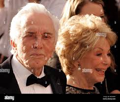 Kirk douglas and wife hi-res stock photography and images