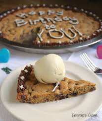 But not everyone likes cakes. Tired Of Birthday Cake Make A Chocolate Chip Cookie Cake Or Brownie A Cake Alternative Christina S Cucina