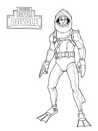 Fortnite coloring pages coloring sheets battle royale skull trooper 45 is shared in category fortnite coloring pages at 2018 10 06 214830. Fortnite Coloring Pages Easy Drift Novocom Top