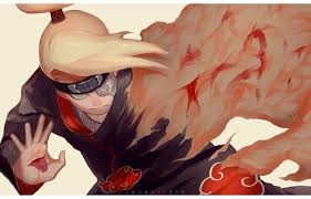 Deidara Naruto Shippuden Anime Poster Prints Akatsuki