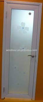 It is possible to use a chalkboard, fabric or glass, whether frosted or clear. Pvc Frosted Glass Bathroom Door Glass Bathroom Door Bathroom Doors Pvc Doors Bathroom