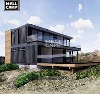 ODM Luxury Design 20FT Shipping Mobile Office Prefabricated House Movable  Container Resort
