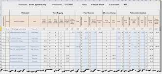 Die daten liegen wie üblich in vier formaten vor: Excel Vorlagen Einarbeitung Lixy