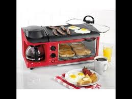 Forno Eletrico Com Grill E Cafeteira Estacao Grande Breakfast 3x1 No Forno Eletrico Cozinha Ao Ar Livre Cafeteria Retro