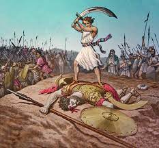 David defeats Goliath and the Philistine Army - Evangelical Congregations  of the Reformation
