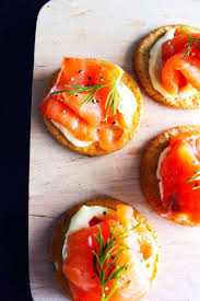 Smoked Salmon And Cream Cheese Horderves Food Appetizer Snacks Yummy Food