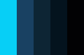 The color combinaison (or color scheme) of the color neon pink. Blue Neon Color Palette