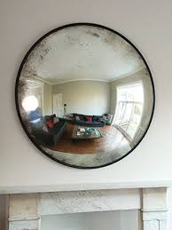Antique Glass Convex Mirror Living Room Mirrors Convex Mirror Contemporary Mirror