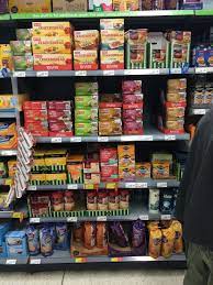 Asda Biscuits Supermarket Ryvita Shelves