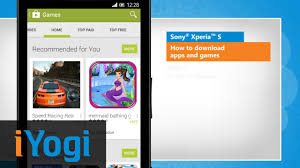 How To Download Apps And Games In Sony Xperia S Youtube