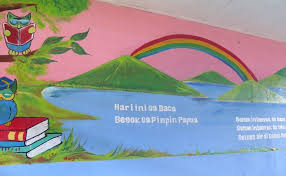 Maybe you would like to learn more about one of these? Terbaru 30 Contoh Lukisan Dinding Perpustakaan Lukisan Dinding Perpustakaan Sekolah Sabalukisan Download Inilah Luki Lukisan Dinding Perpustakaan Kelas Tk